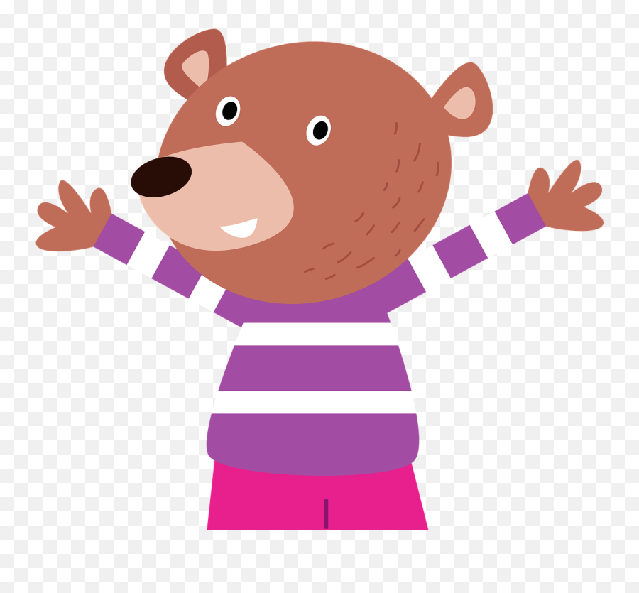 Illustrated Sticker Black Bear - Free Image On Pixabay Emoji,Doodle God For Emotions