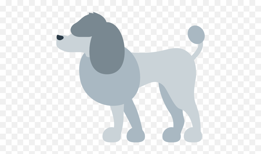 Poodle Puppy Emoji Animal Dog Breed - Poodle Png Download,Girl Dog Dog Emoji