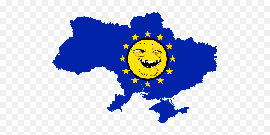 A 4chan Archive Of - Ukraine Map Vector Emoji,Ayy Emoticon
