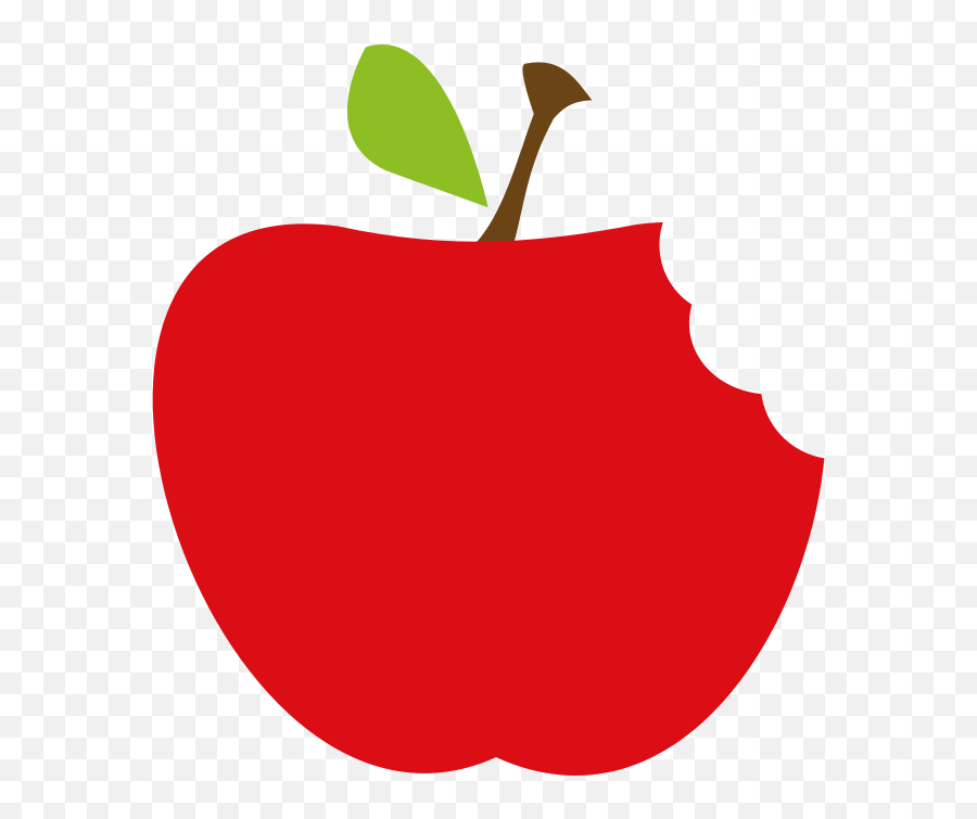 Eaten Delicious Apple Clipart Free Svg File - Svgheartcom Emoji,Apple Money Emoji Png