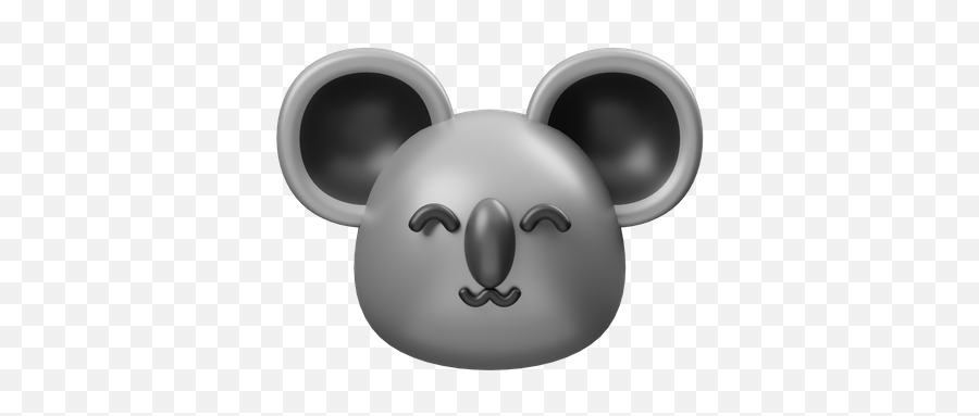 Koala Icon - Download In Flat Style Emoji,Black Cat Wave Discord Emoji