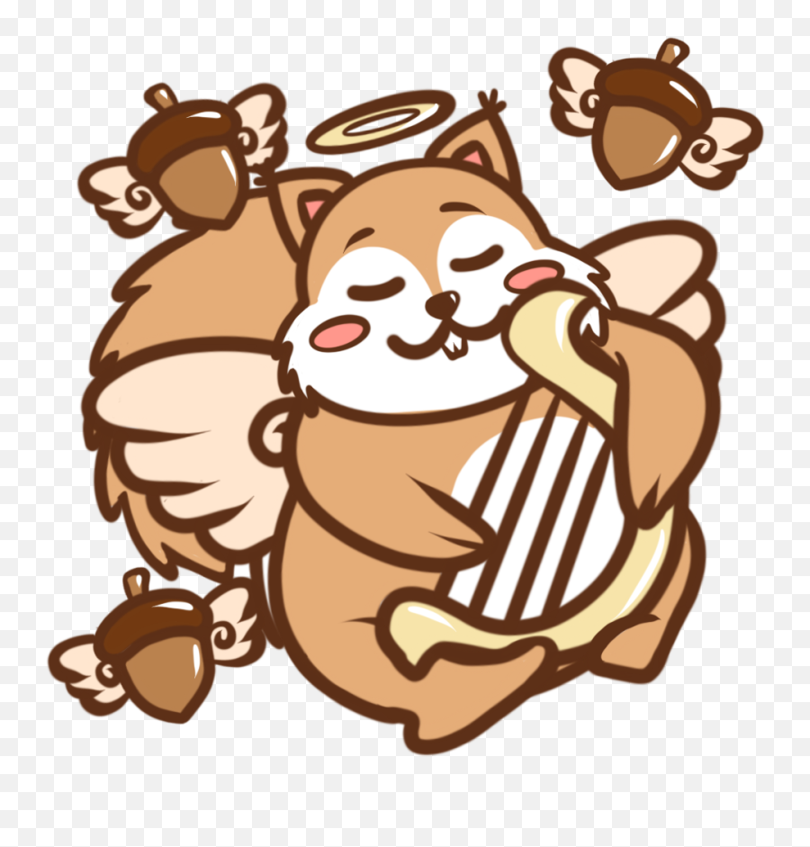 Squirrel Dao Emoji,Otter Sticker Emoji