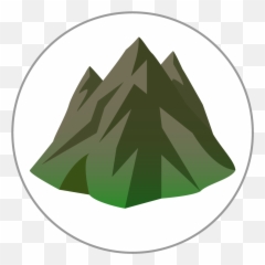 Mountain Emoji 25mm Centre Disc,1st Place Trophy Emoji