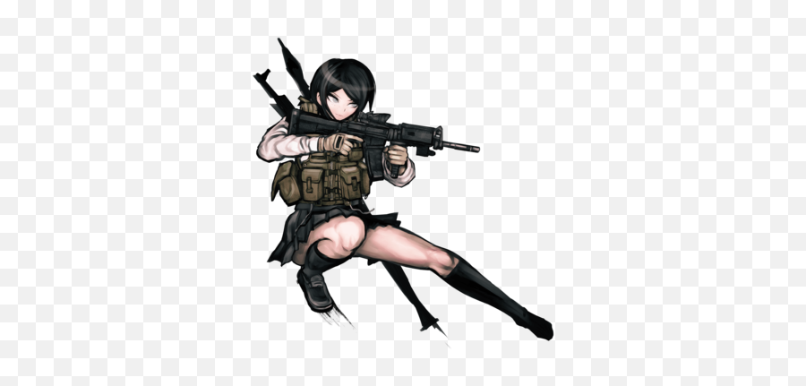 Trigger Happy Havoc - Mukuro Ikusaba Emoji,Monokuma Emoticon