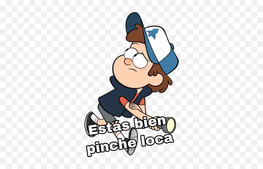 Gravity Falls Creador Denny Alvarez Naljepnice Za Whatsapp - Language Emoji,Gravity Falls Emoji