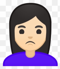 Woman Pouting Light Skin Tone Icon - Emoji Meaning Raising Hand,Skin Tone Emojis