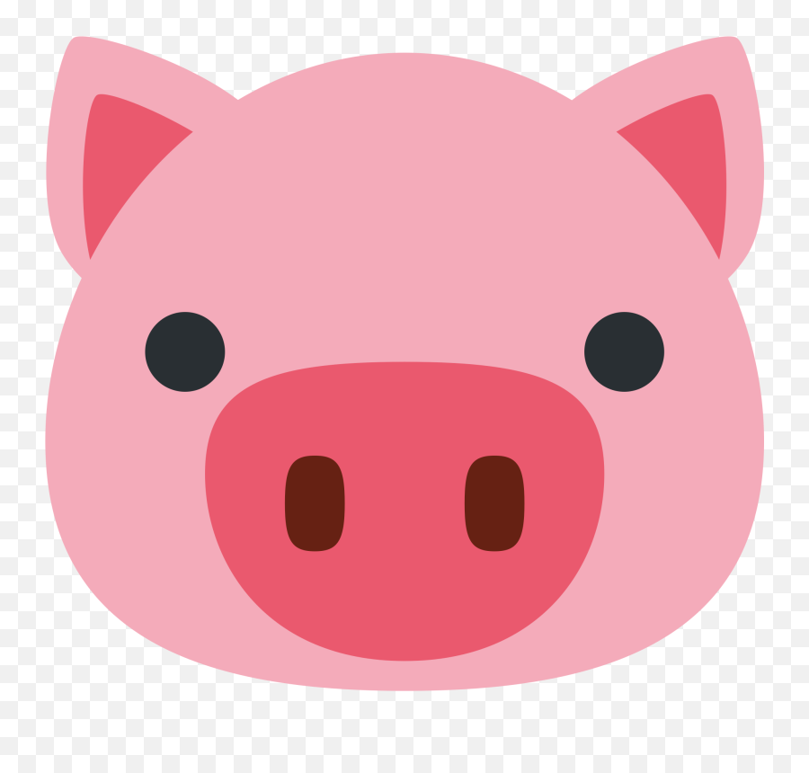 Pig Emoji Ios - Pig Face Png,Donkey Emoji Whatsapp