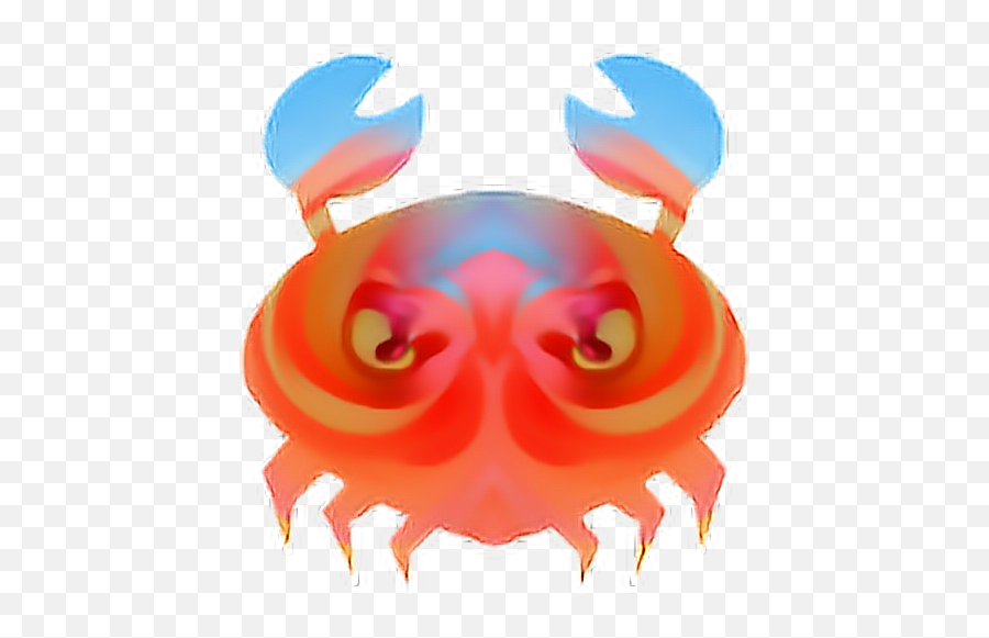 Crab Crabby Sticker - Dot Emoji,Crabby Emoji