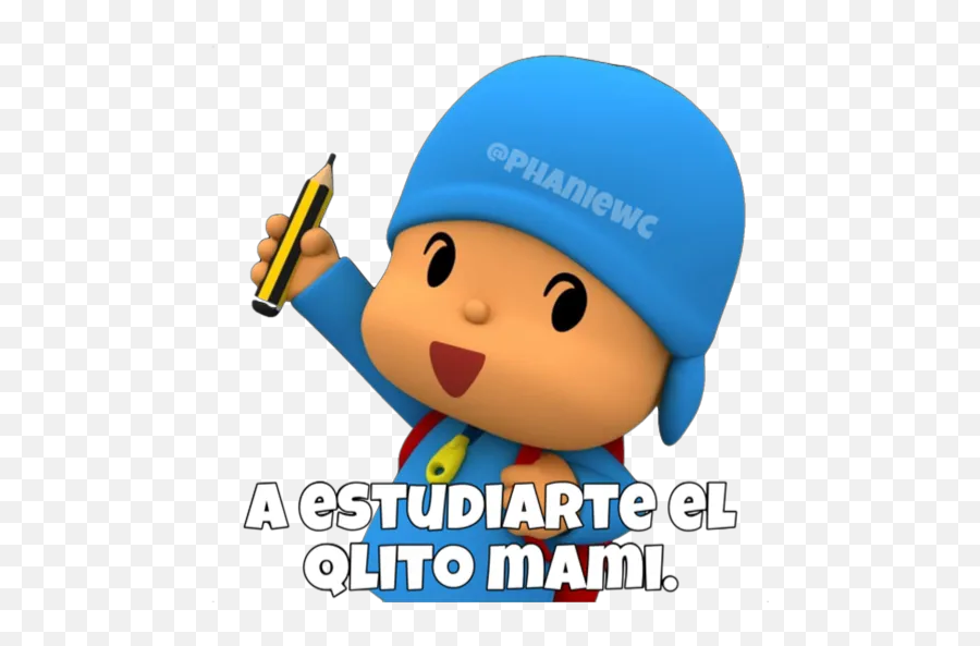 Pocoyó Grosero Stickers - Memes De Pocoyo Grosero Emoji,Emoji Pervertido
