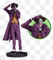 Justice League Review - Joker Brian Bolland Statue Emoji,Thinking Emoji Costume
