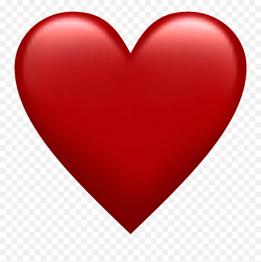 Red Heart Emoji - Transparent Transparent Background Red Heart,Red Heart Emoji Meaning