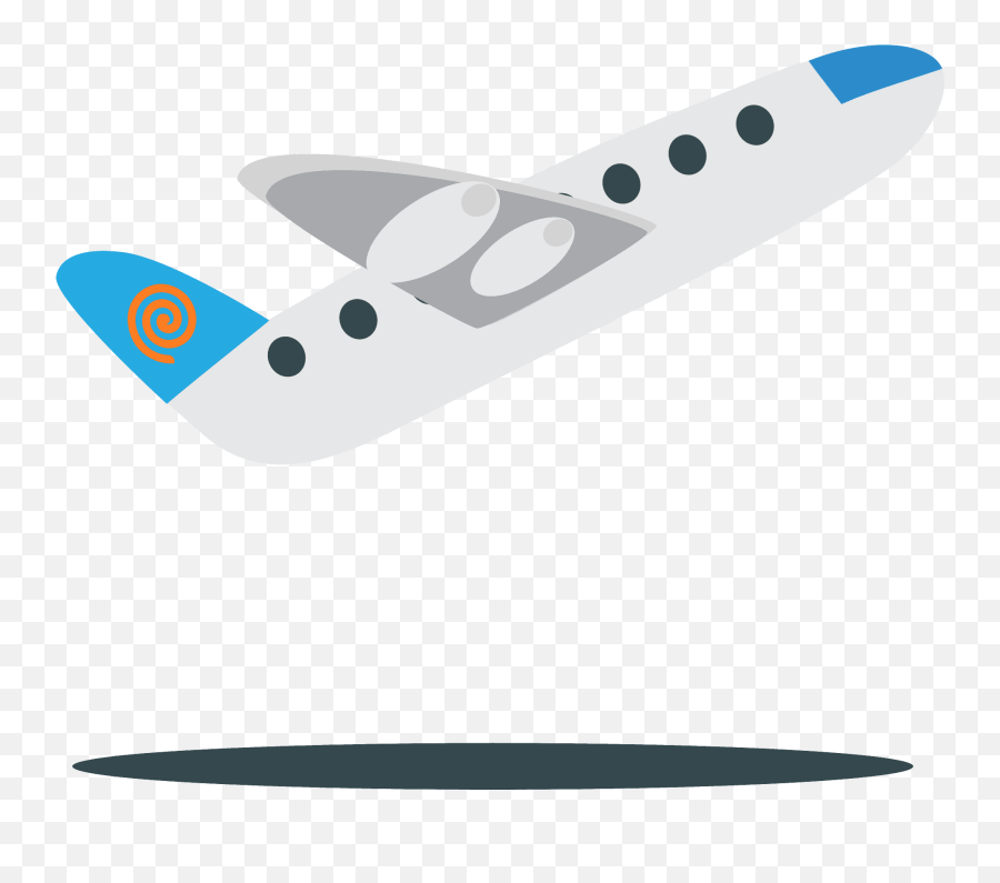 Airplane Departure Emoji Clipart - Drawing,Flight Emoji