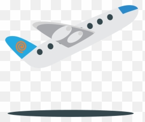 Airplane Departure Emoji Clipart - Drawing,Flight Emoji