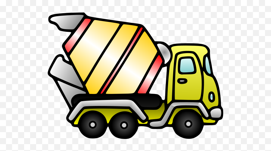 Free Domain - Cement Mixer Clip Art Mixer Truck Trucks Cement Truck Clip Art Emoji,Firetruck Emoji