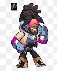 Brawlhalla Battle Pass Season 2 Is Now Live Powerup - Cybernetic Beat Isaiah Emoji,Brawlhalla Text Emojis