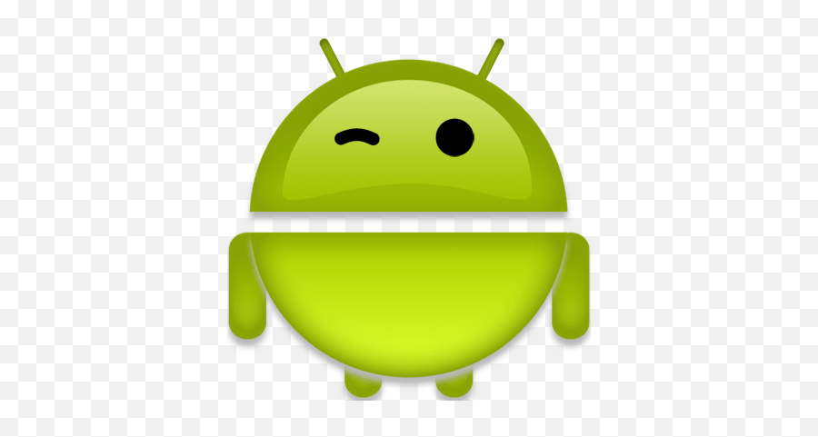 Androidwink - Discord Emoji Official Android Logo Transparent,Upload Winking Emoticon On Facebook