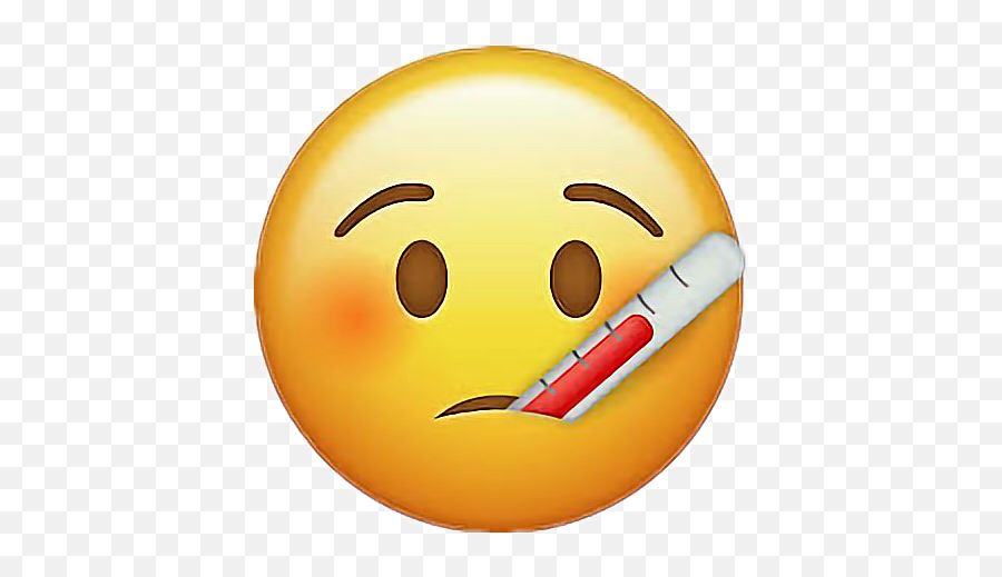 Enfermo Emoji Sticker - Sick Emoji,Emojis De Enferma