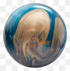Hammer Raw Bowling Ball - Hammer Raw In Bowling Emoji,Blue Block B Emoji
