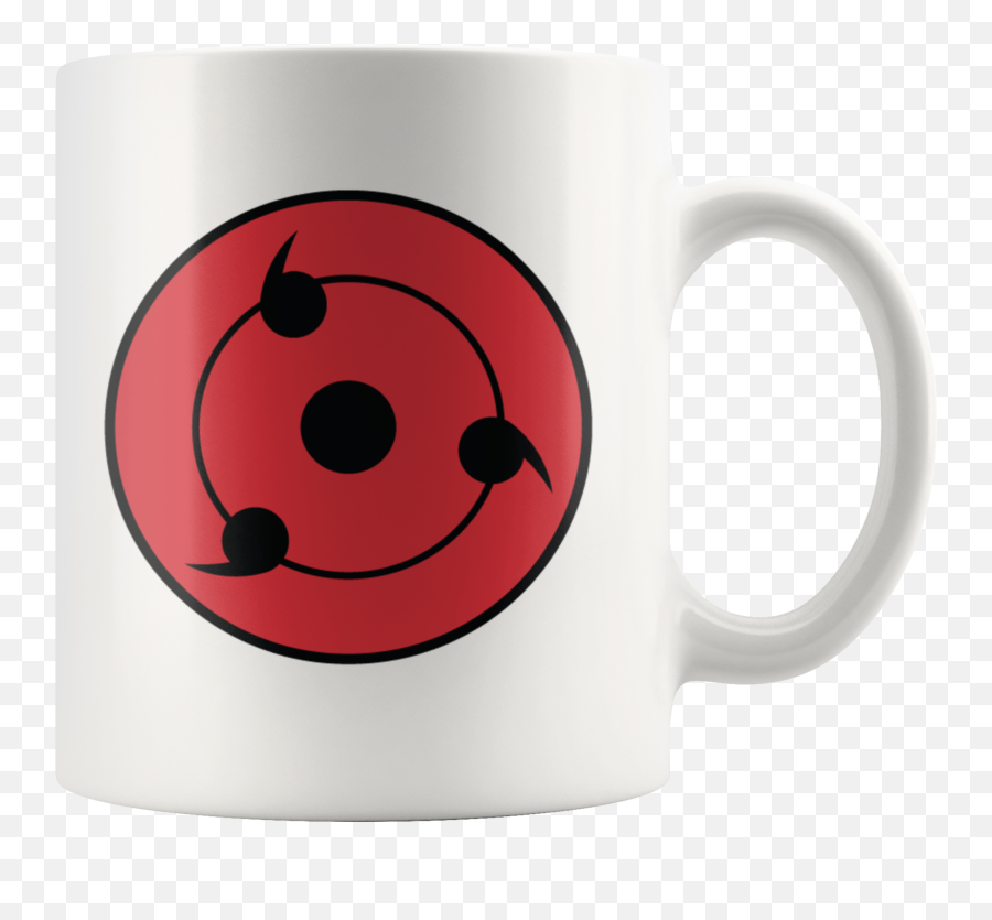 Naruto 11oz Mugs - Sharingan Instagram Icon Emoji,Emoticon Anime Cups