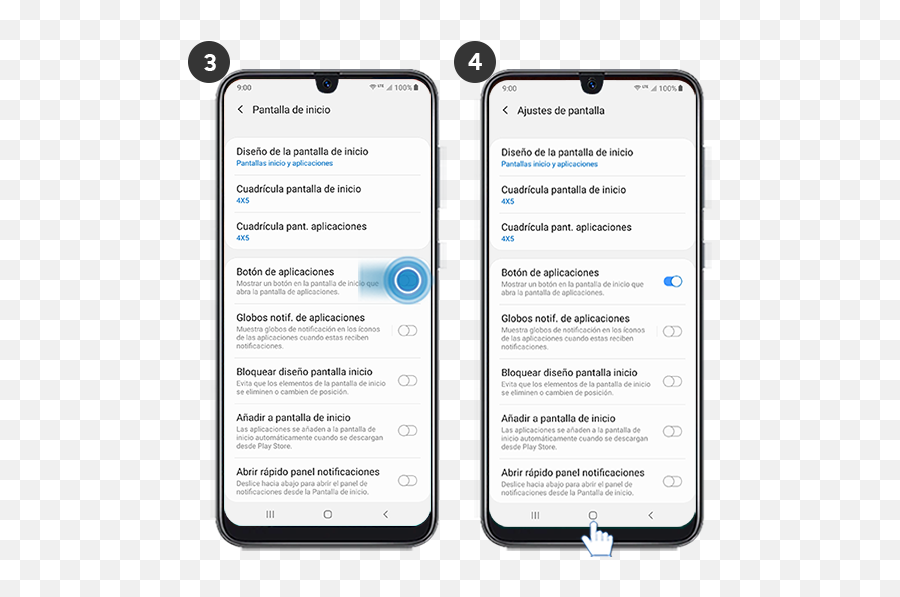 Galaxy A30 - Cómo Activar El Botón De Aplicaciones Vertical Emoji,Emoticon Del Pie Que Aplasta