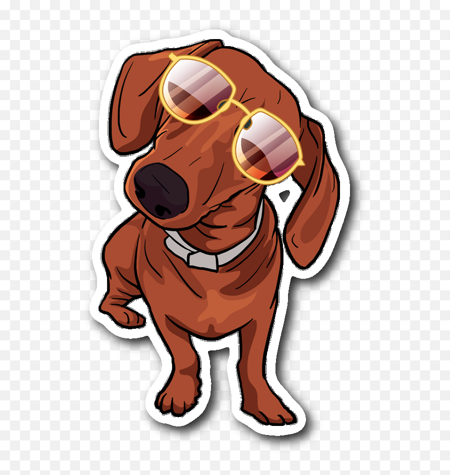 Yaniv Herscovici - Dachshund Stickers Emoji,The Oatmeal Donald Trump Emojis