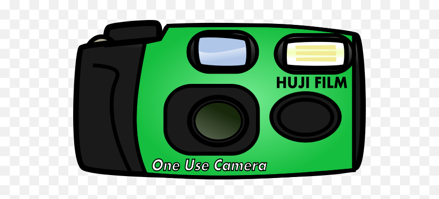 Disposable Film Camera Png Camera - Disposable Camara Png Emoji,Emoticon Camera Clipart