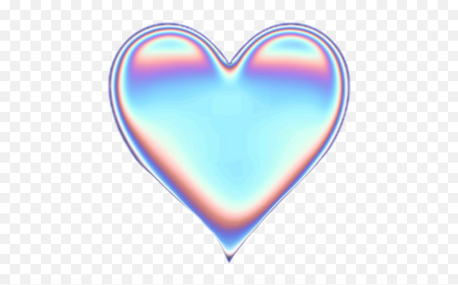 Wallpaper Iphone Cute Pink Heart Emoji - Holographic Heart Transparent Background,Heart Exclamation Point Emoji