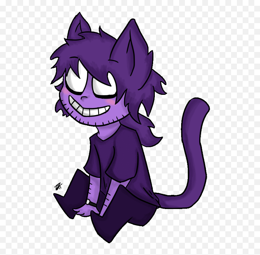 Dj111 On Scratch Anime Dog Neko - Fnaf Neko Purple Guy Emoji,Neko Emoji