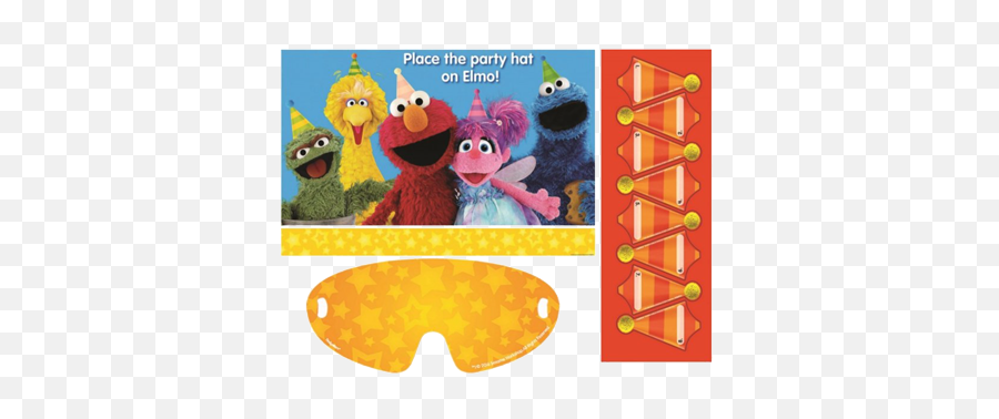 Sesame Street Party Supplies And Decorations Auckland - Party Sesame Street Emoji,Elmo Emoticon Png