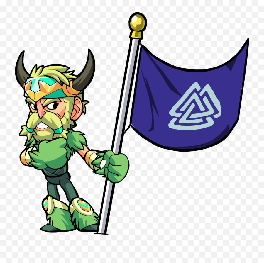 Avatar Flag - Brawlhalla Avatar Flag Taunt Emoji,Emoji Flah