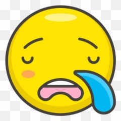 Sleepy Face Emoji Png Transparent Emoji - Icon,Dw Emoticon