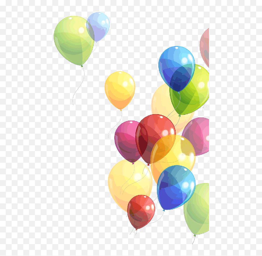 Download Balloon Birthday Png File Hd - Colorful Baloon Png Emoji,Windbag Emoticon