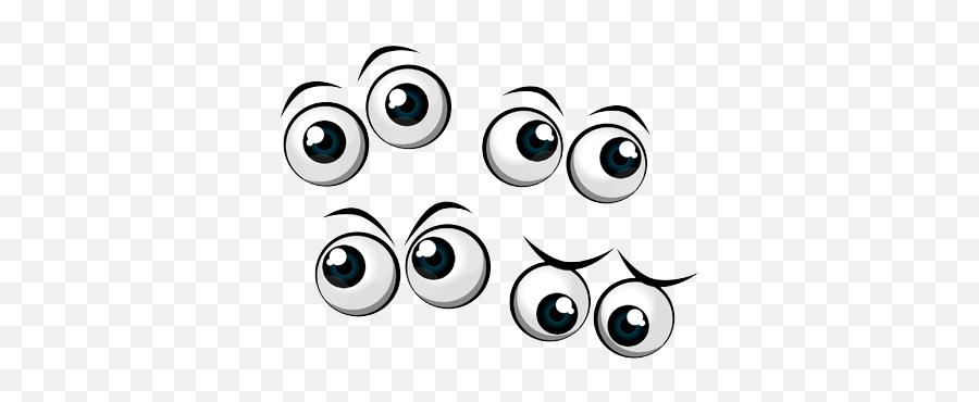 D Reviews - Cute Eyes Clip Art Emoji,Picture Emotion Meh Shrug