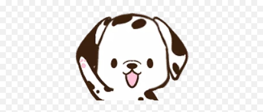 Dalmatian - Dot Emoji,Dalmatian Emoticon