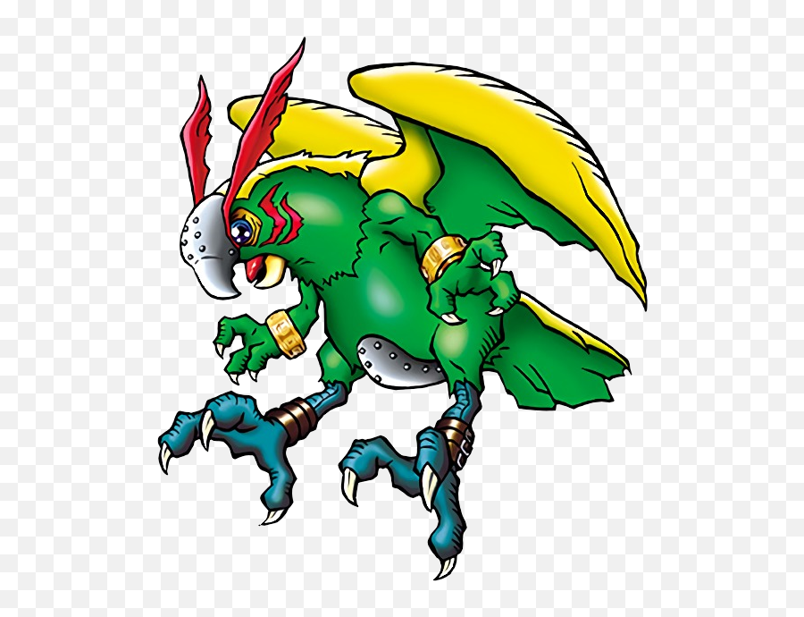 D - Digimon Parrotmon Emoji,Digimon Midi Silent Emotion