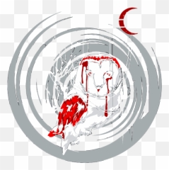 Beautiful Barn Owl Blood Crescent Moon Gothic Art Puzzle For Emoji,Gothic Pictures Of Mixed Emotions