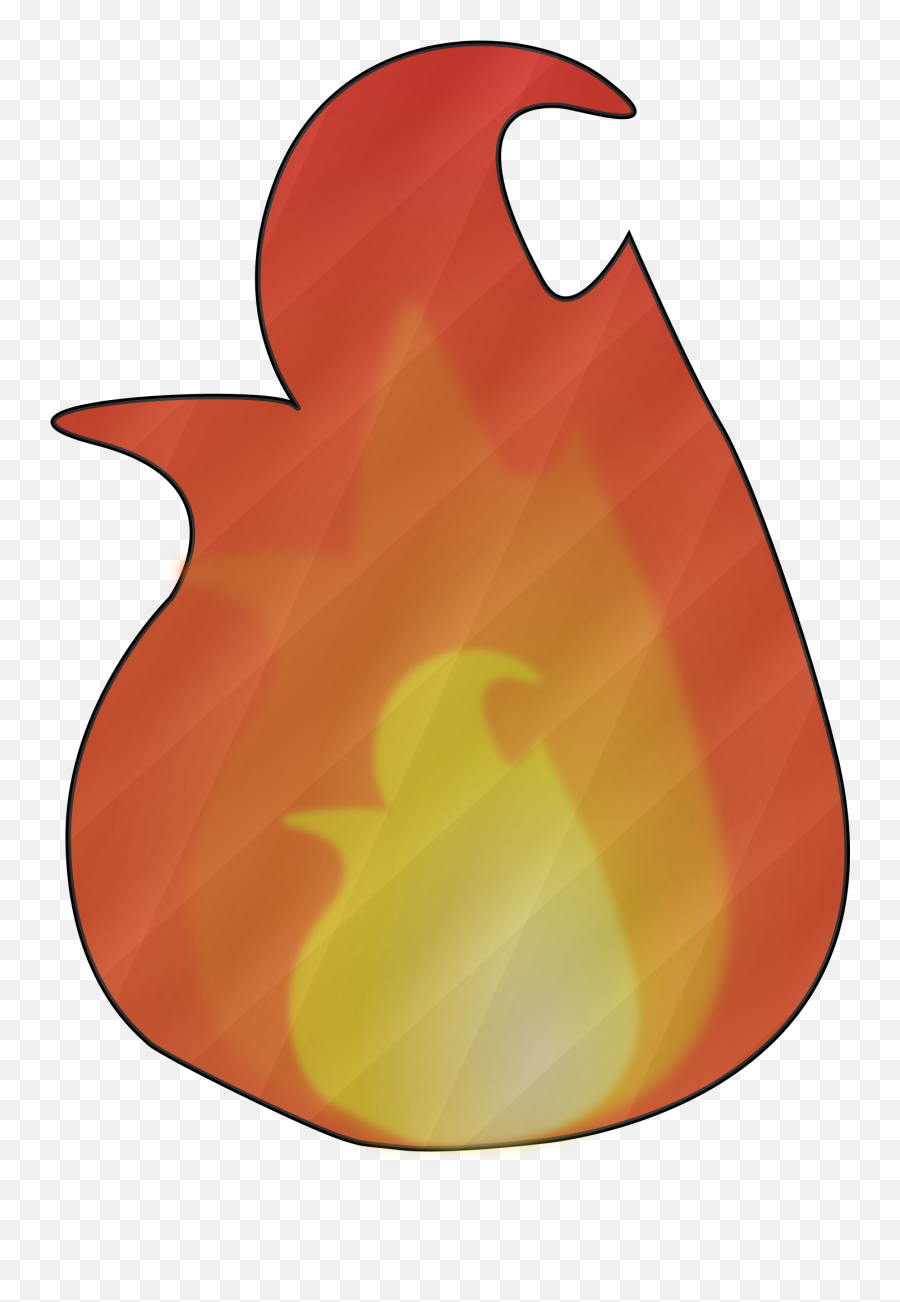 Cloth Flame - Openclipart Emoji,Fire Emojio