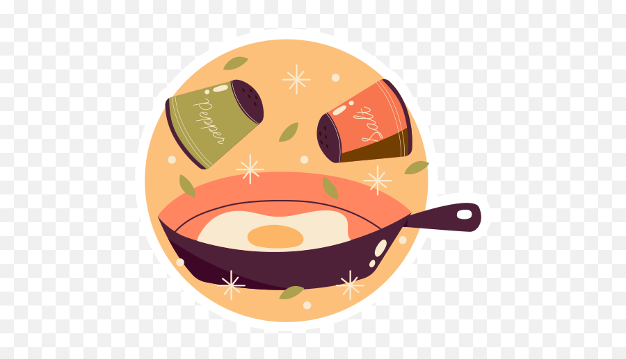 Fried Egg Stickers - Free Food Stickers Emoji,Comfortable Thanks To You Emoji