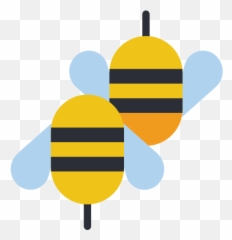 Bees - Free Animals Icons Emoji,Bee Hive Emoji