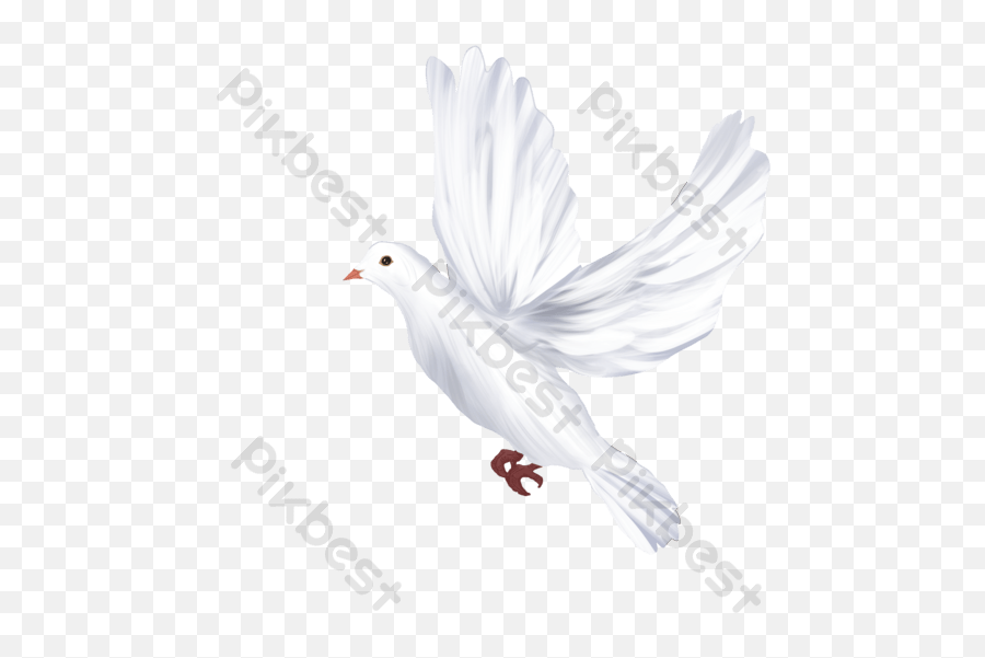 Flying White Dove Free Png Transparent Layer Png Images Emoji,Bird Flying Emoji