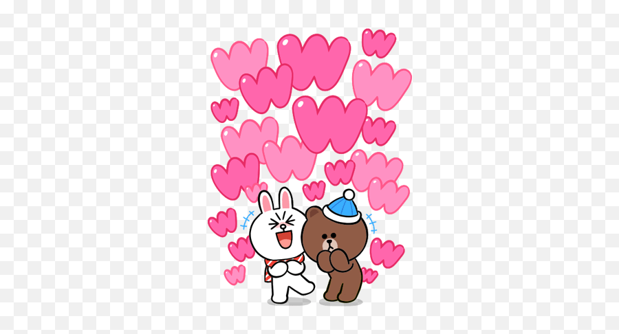 900 Brown U0026 Cony Ideas Line Friends Cony Brown Line Sticker Emoji,Japanese Tanabata Emoji