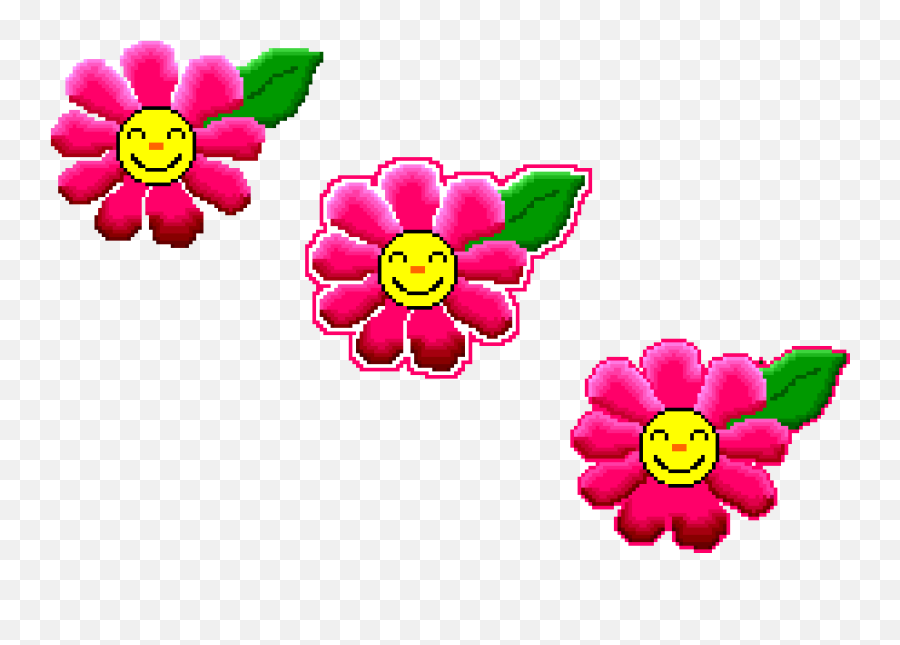 Smiley Face Flower - Clipartioncom Emoji,Flower Bouquet Emojis