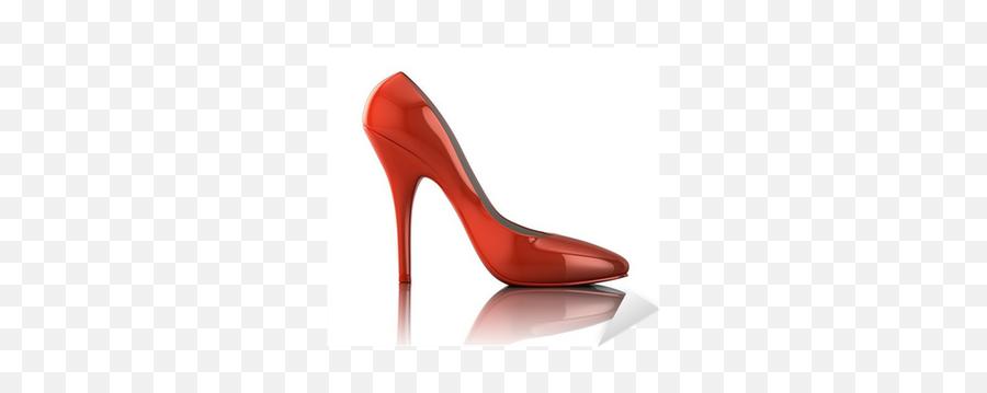 Sticker Red High Heel Shoe - Pixershk Emoji,Stiletto Heel Emoji