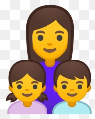 Woman Girl Boy Emoji - Emoji,Y Emoji