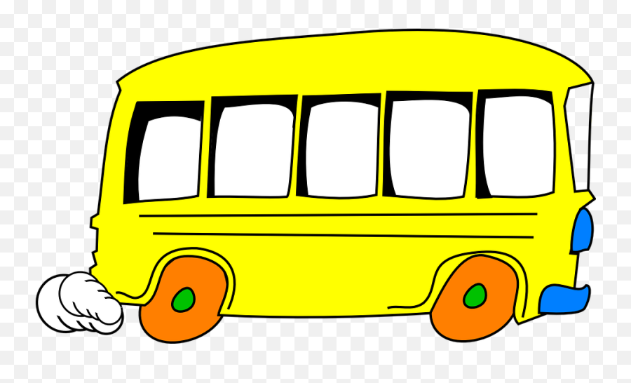 Bus Clipart Bus Trip - Desenho De Onibus Em Png Emoji,Short Bus Emoji