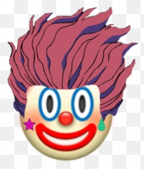 Clown Hunterxhunter Hxh Hisoka Sticker - Funny Hisoka Pfp Emoji,Hunter Emoticon