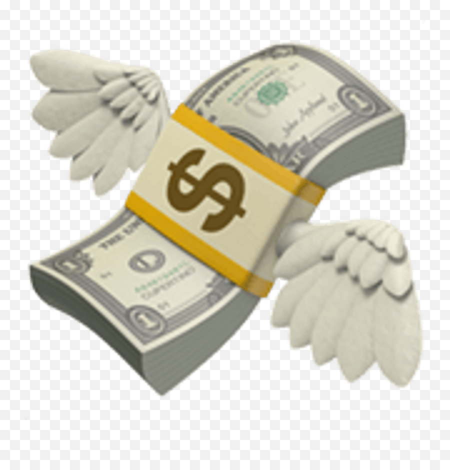 Emoji Emojis Emojiiphone Sticker - Transparent Background Money Fly Emoji,Dollar Emoji Transparent