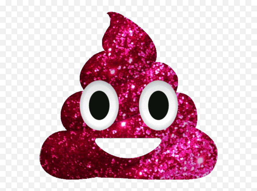 Download - Glitter Poop Emoji,Br Emoji