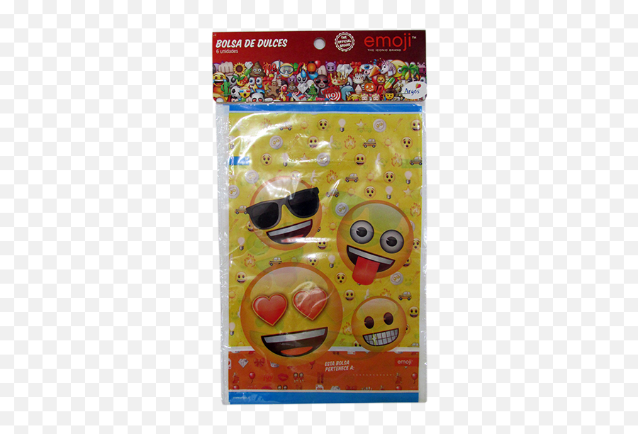Bolsa De Dulces Emoji Argos 6 Unidades A Domicilio Cornershop - Chile Happy,Emoticon De Sorpresa Para Facebook