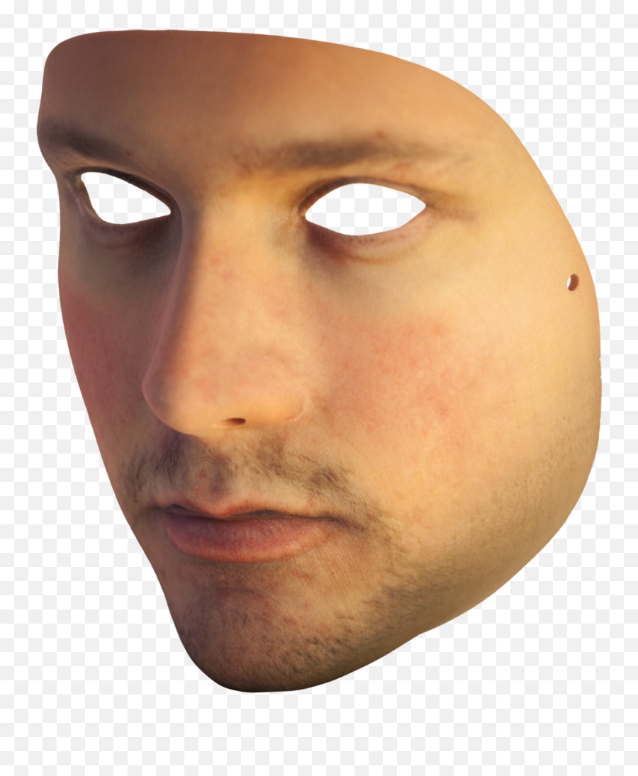Face Without Nose Png U0026 Free Face Without Nosepng - Prosthetic Mask Emoji,Michael Jordan Crying Emoticon